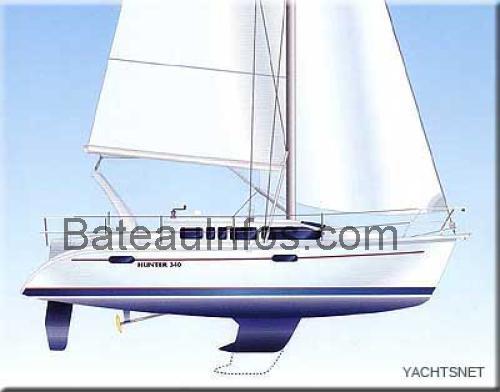 Hunter 340 Legend fiche technique et avis